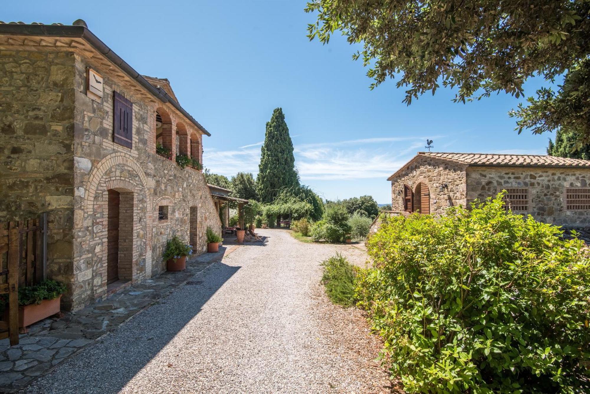 Ginepro Apartment Podere Giardino Монтальчино Экстерьер фото