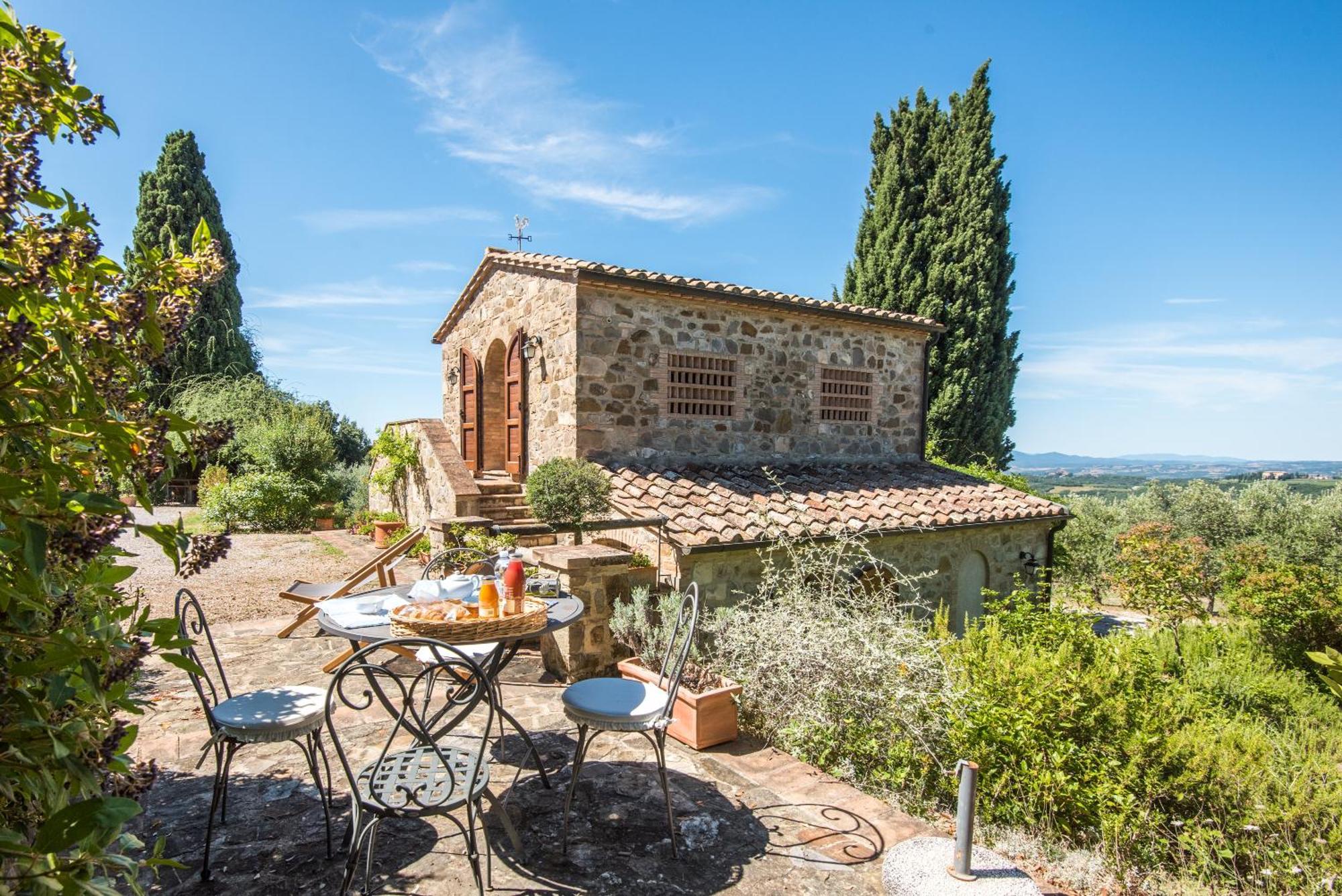 Ginepro Apartment Podere Giardino Монтальчино Экстерьер фото