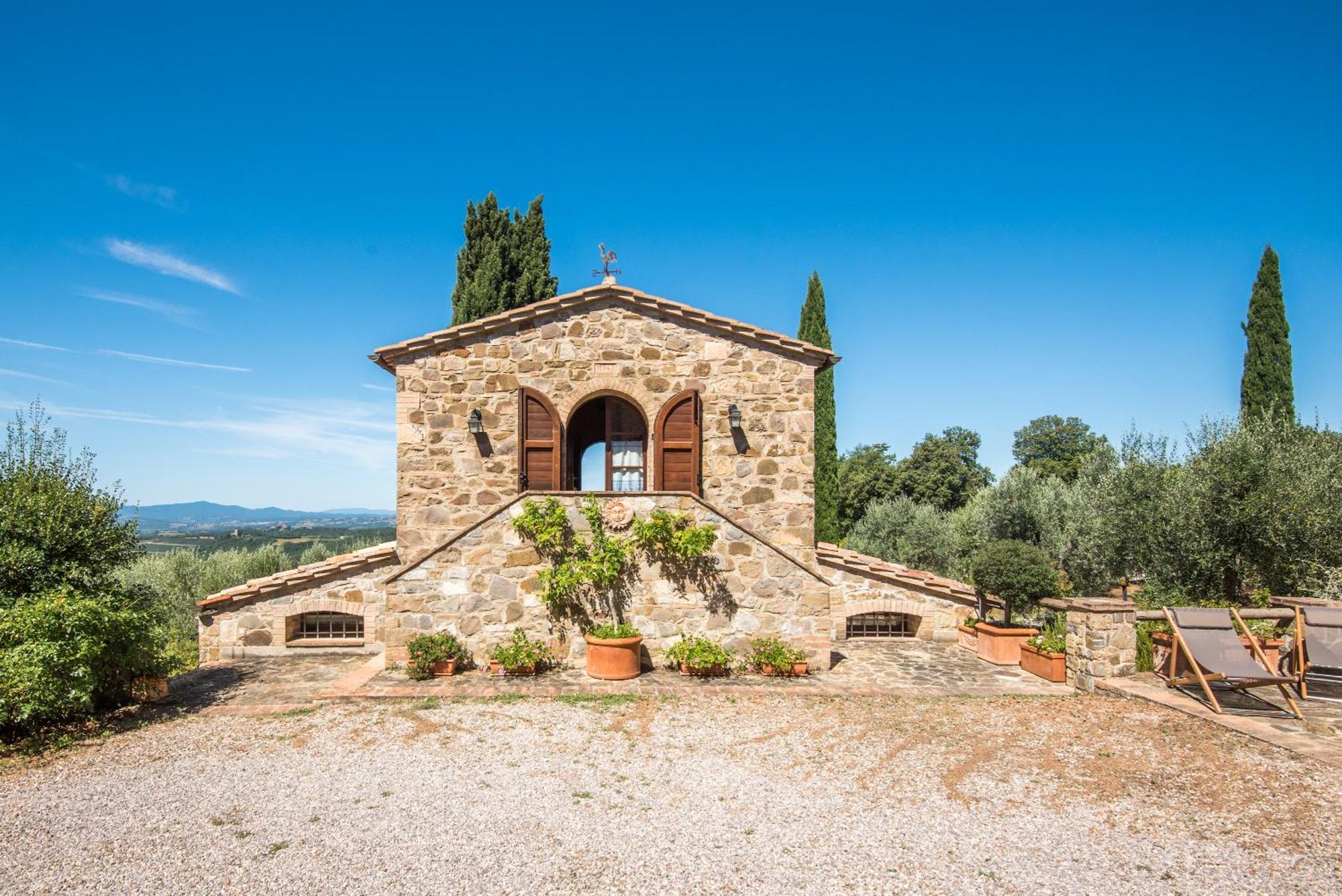 Ginepro Apartment Podere Giardino Монтальчино Экстерьер фото